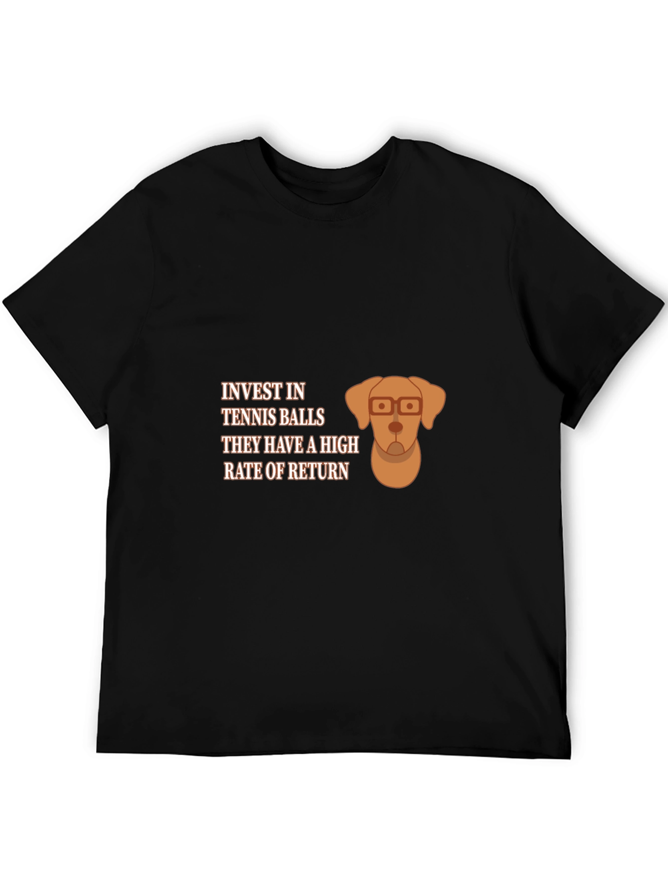 Invest in Tennis Balls Dog Graphic Tee