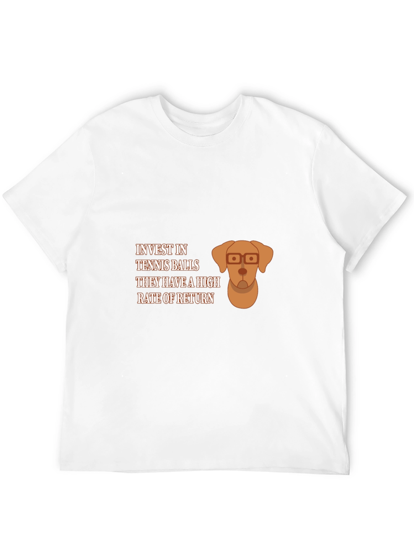 Invest in Tennis Balls Dog Graphic Tee