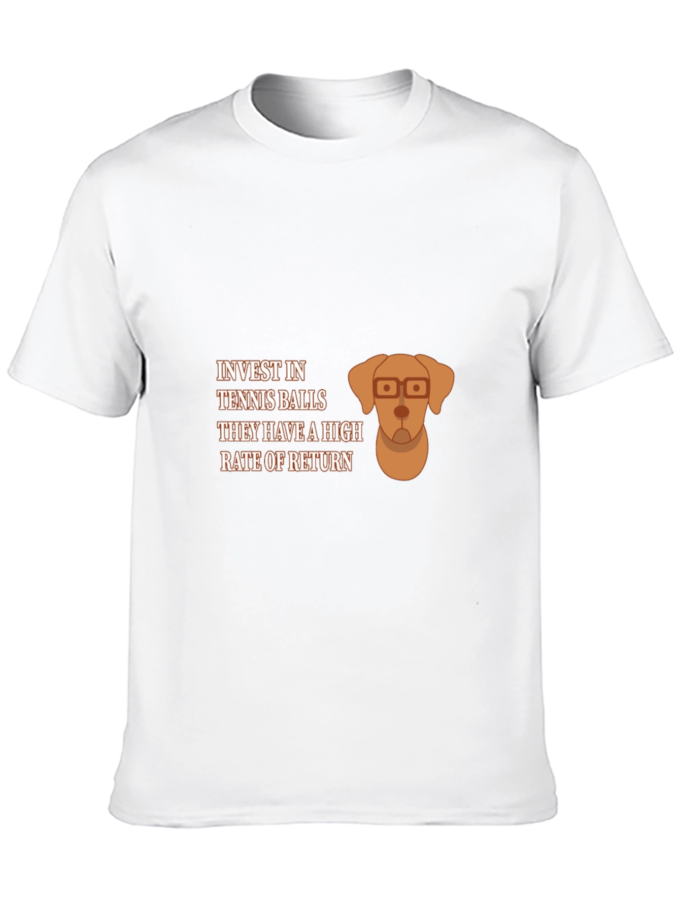 Invest in Tennis Balls Dog Graphic Tee