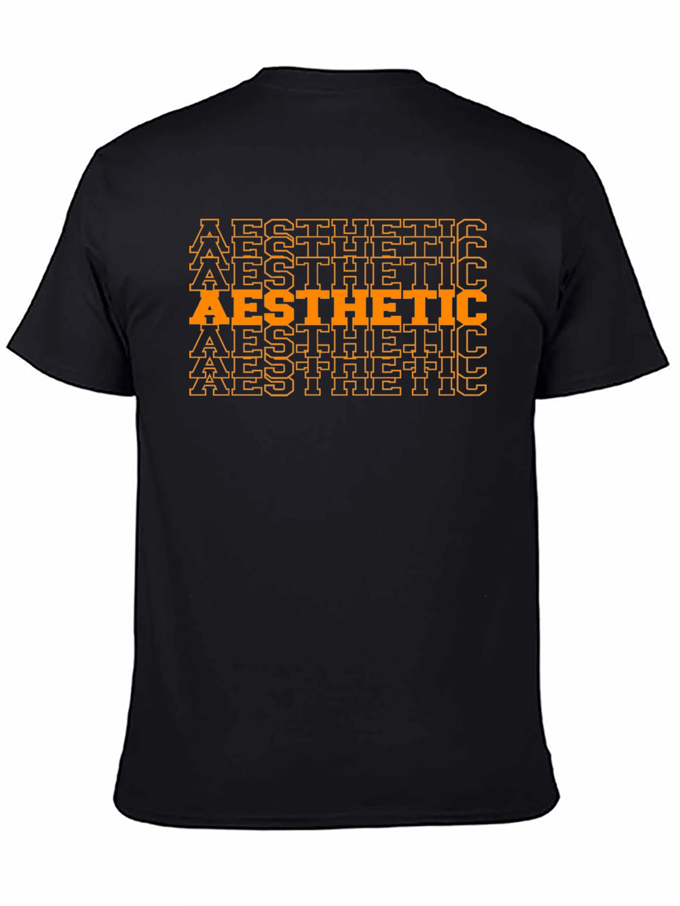 Aesthetic Stacked Graphic Tee - Modern Style