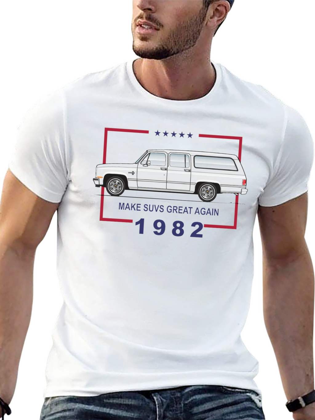 Make SUVs Great Again 1982 T-Shirt