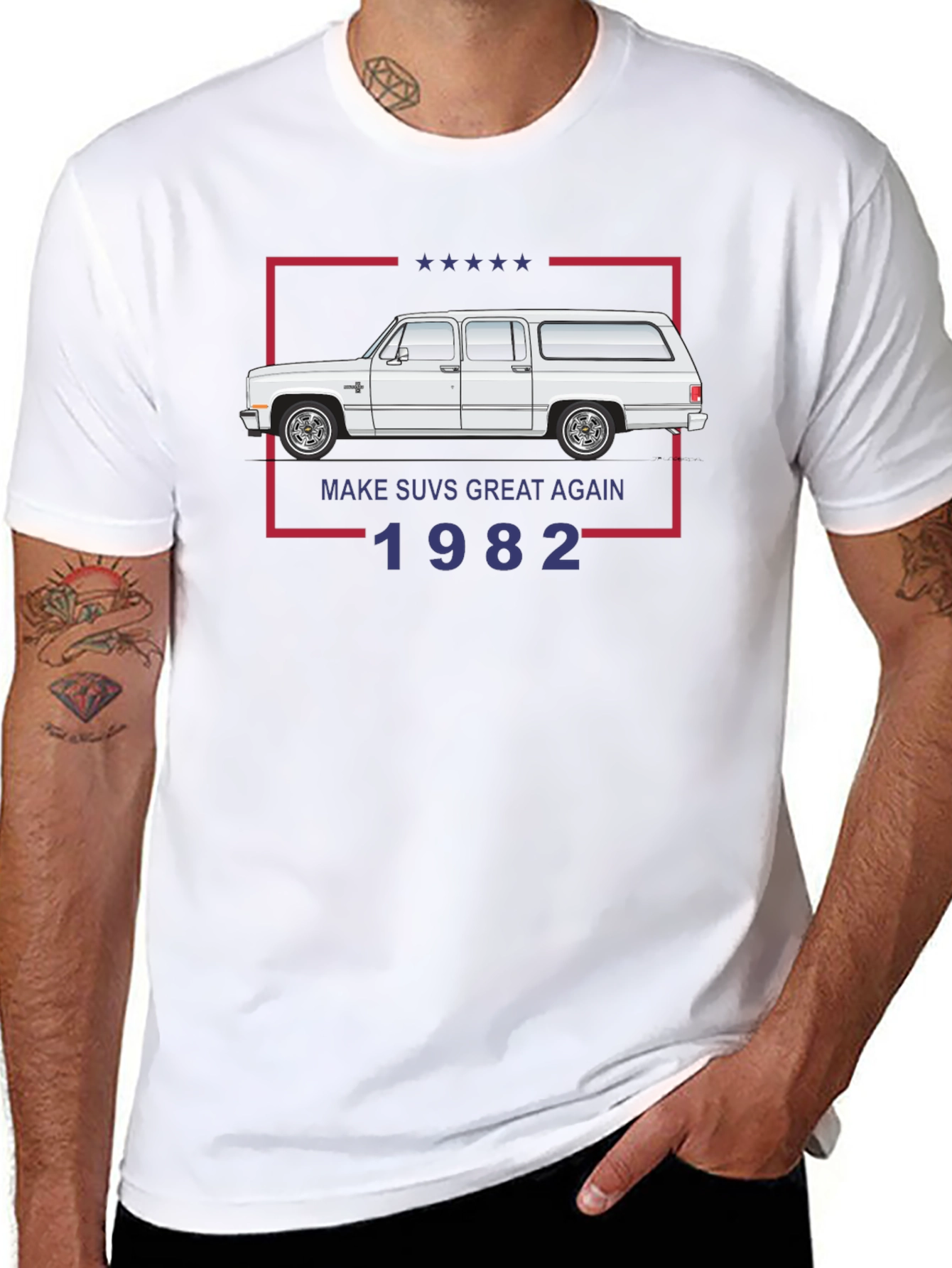 Make SUVs Great Again 1982 T-Shirt