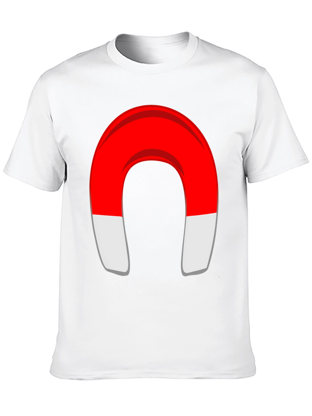 Magnet Graphic T-Shirt - Black Cotton Blend Tee
