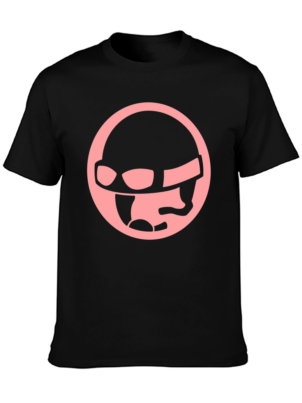 Retro Pilot Graphic Black T-Shirt