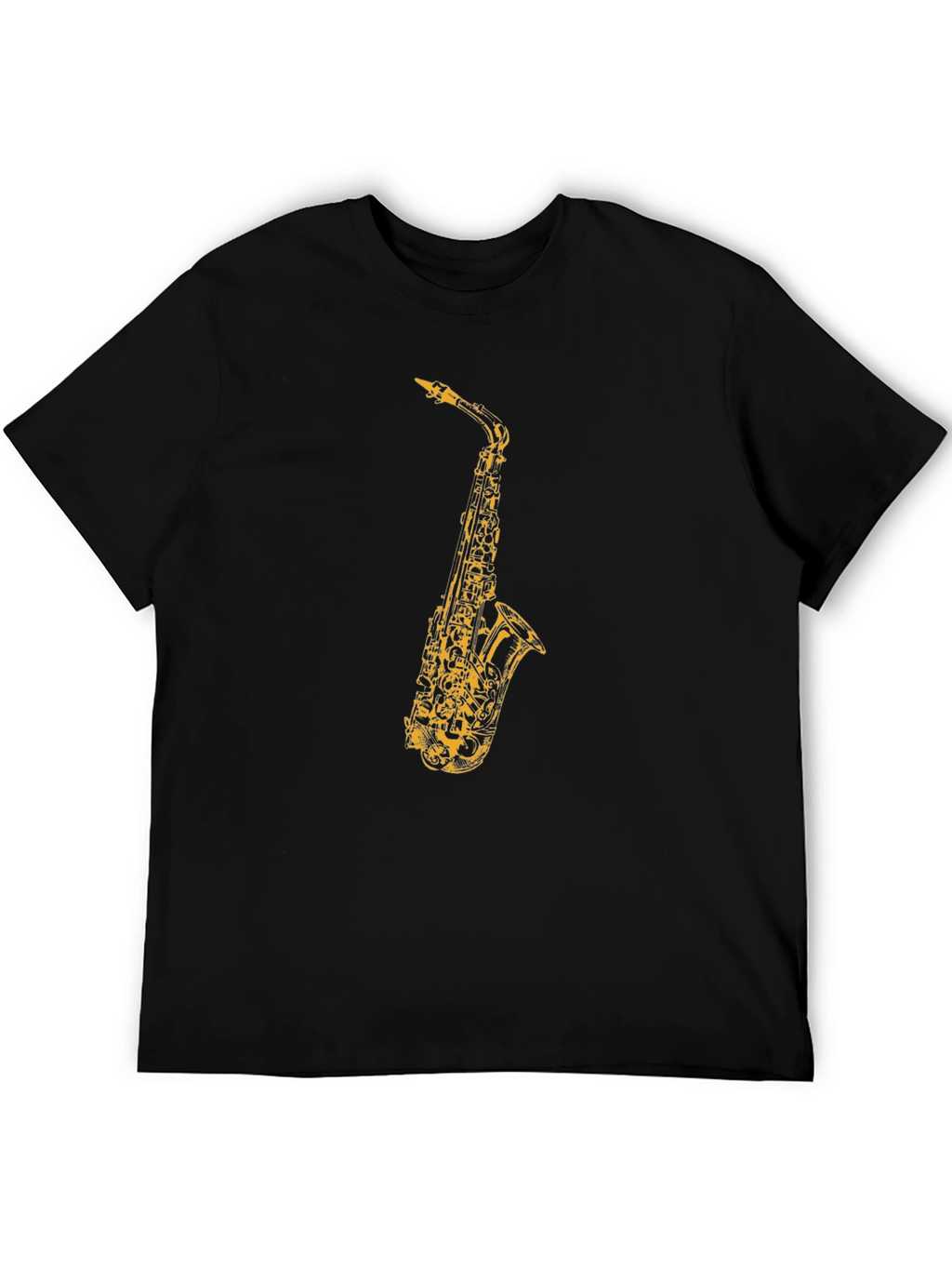 Saxophone Graphic T-Shirt - Music Lover Tee