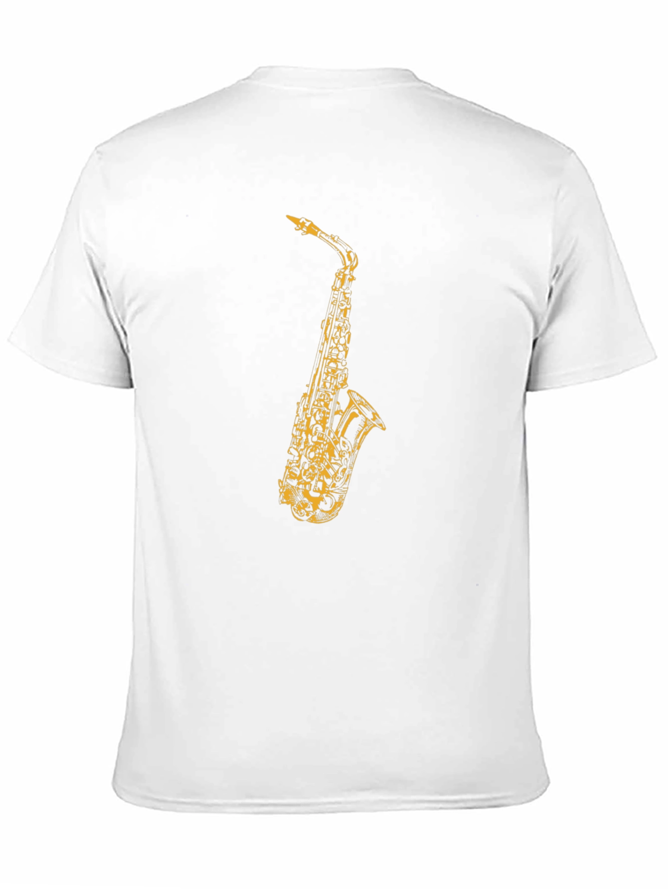 Saxophone Graphic T-Shirt - Music Lover Tee