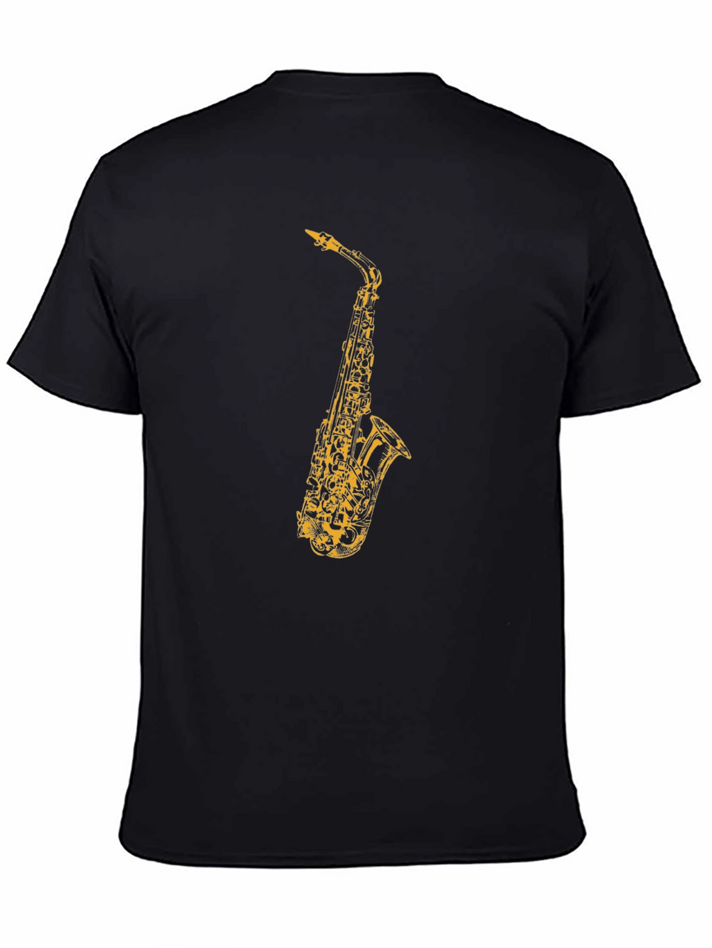 Saxophone Graphic T-Shirt - Music Lover Tee