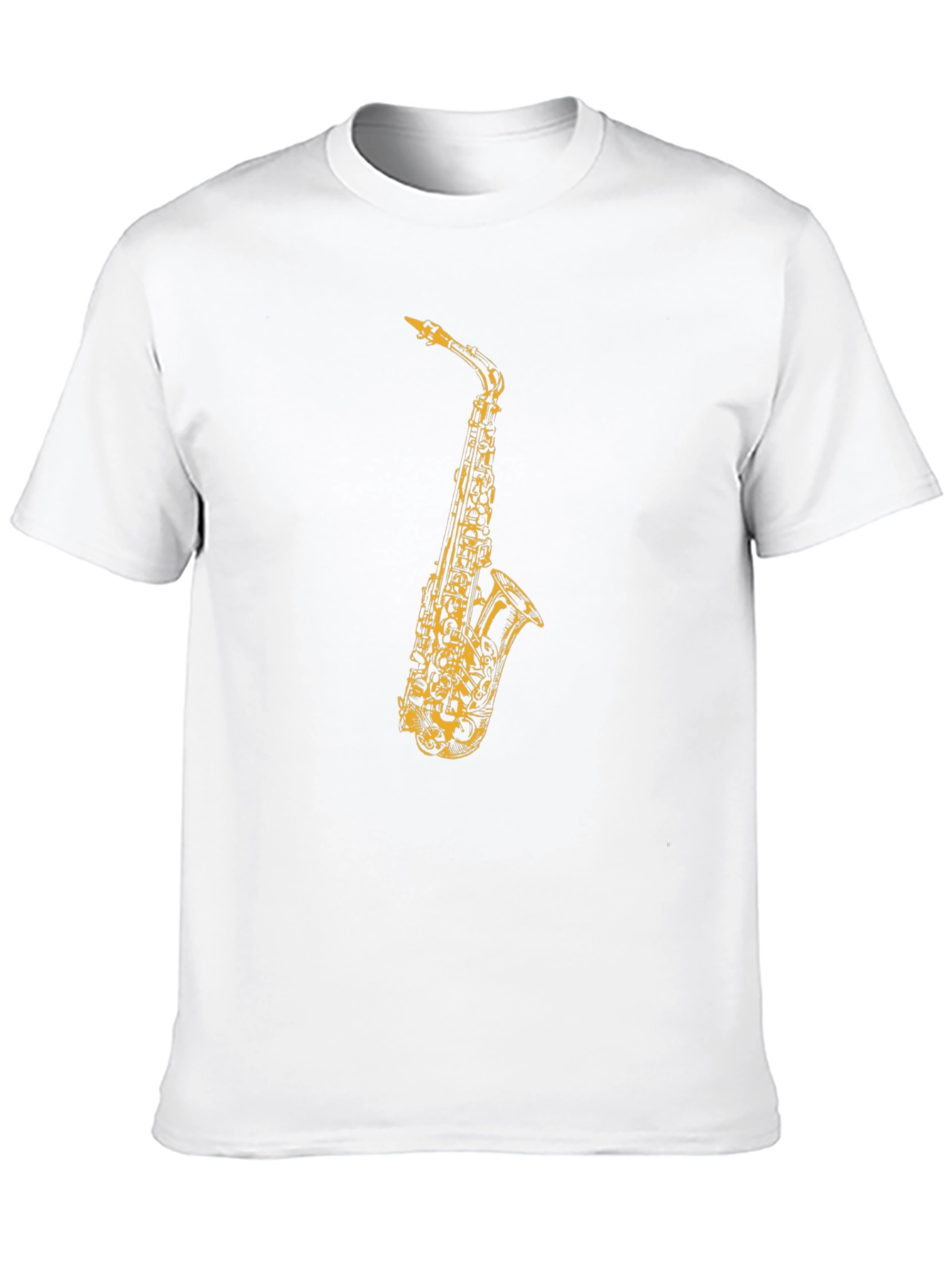 Saxophone Graphic T-Shirt - Music Lover Tee