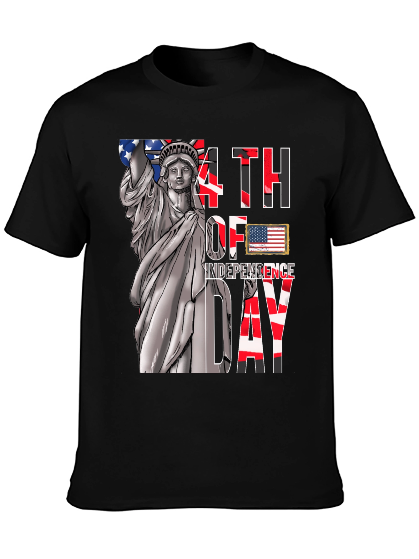 Independence Day T-Shirt - Statue of Liberty 4th of July