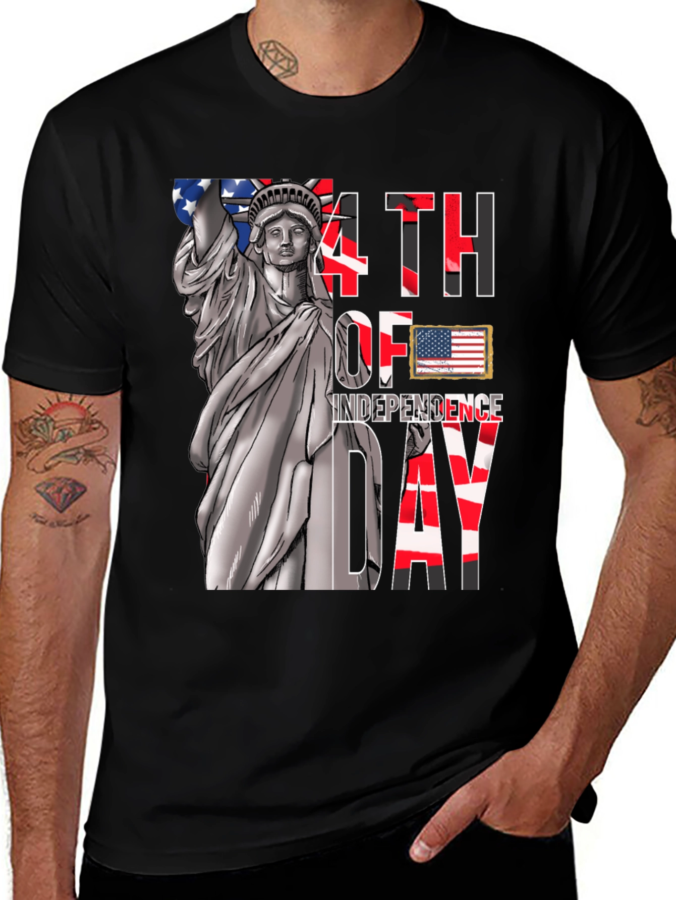 Independence Day T-Shirt - Statue of Liberty 4th of July