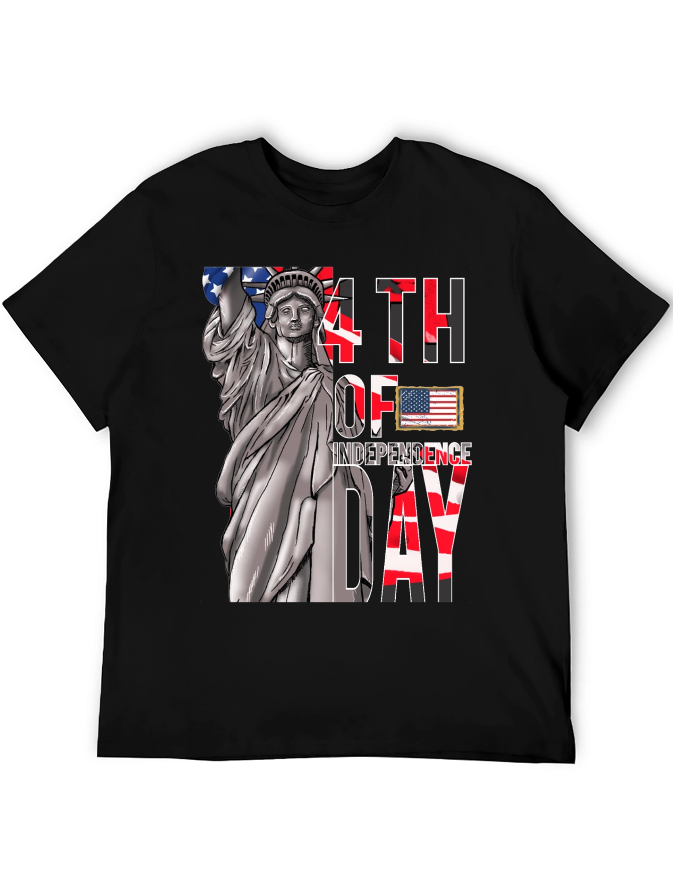 Independence Day T-Shirt - Statue of Liberty 4th of July