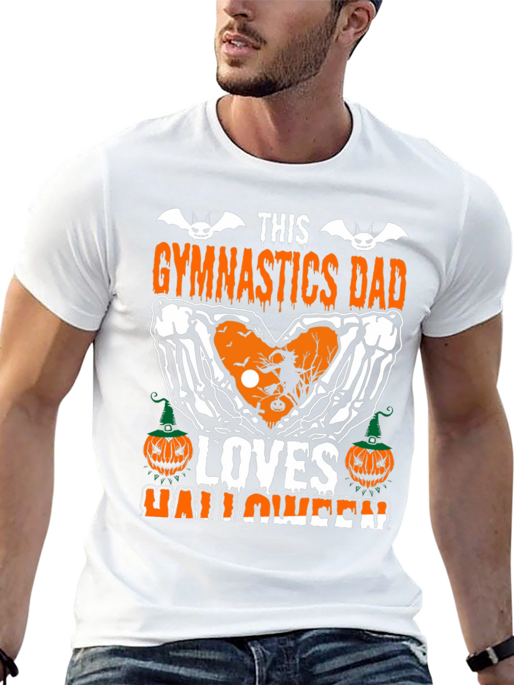 Gymnastics Dad Halloween T-Shirt