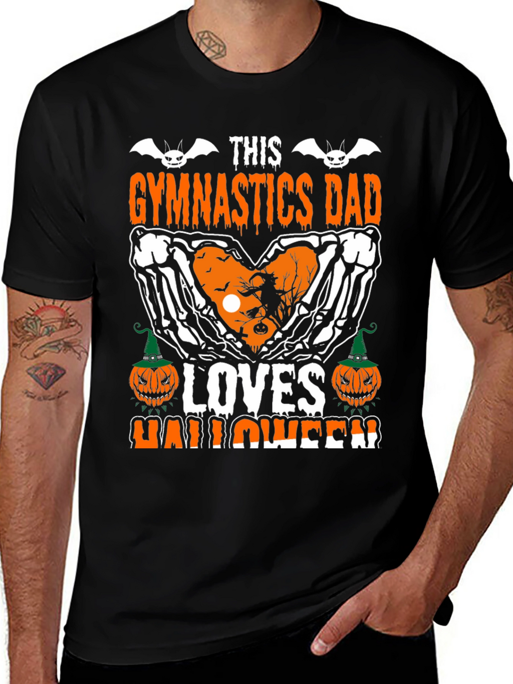 Gymnastics Dad Halloween T-Shirt