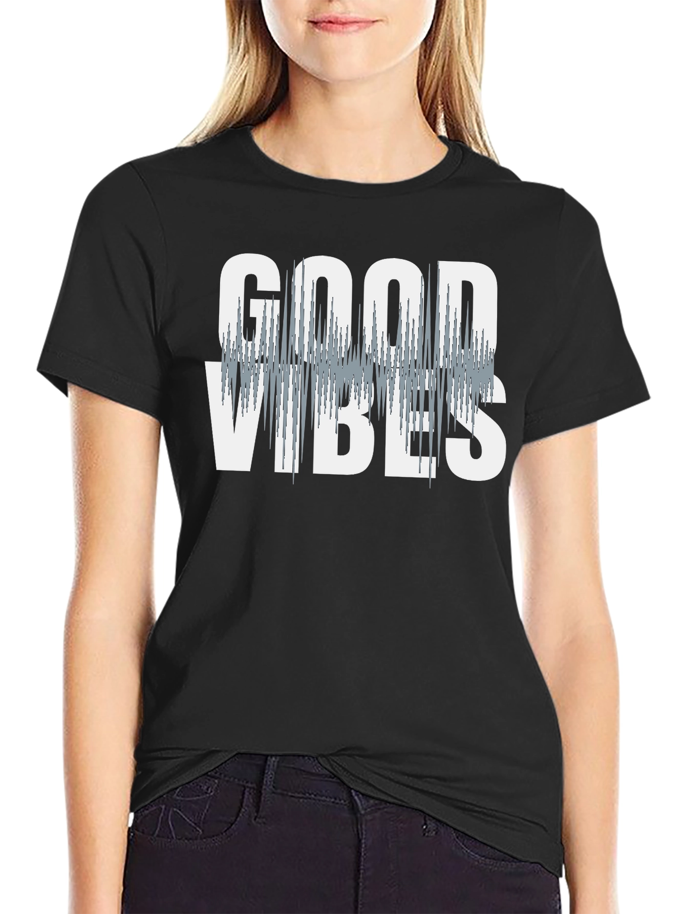 Good Vibes T-Shirt - Stylish Graphic Tee
