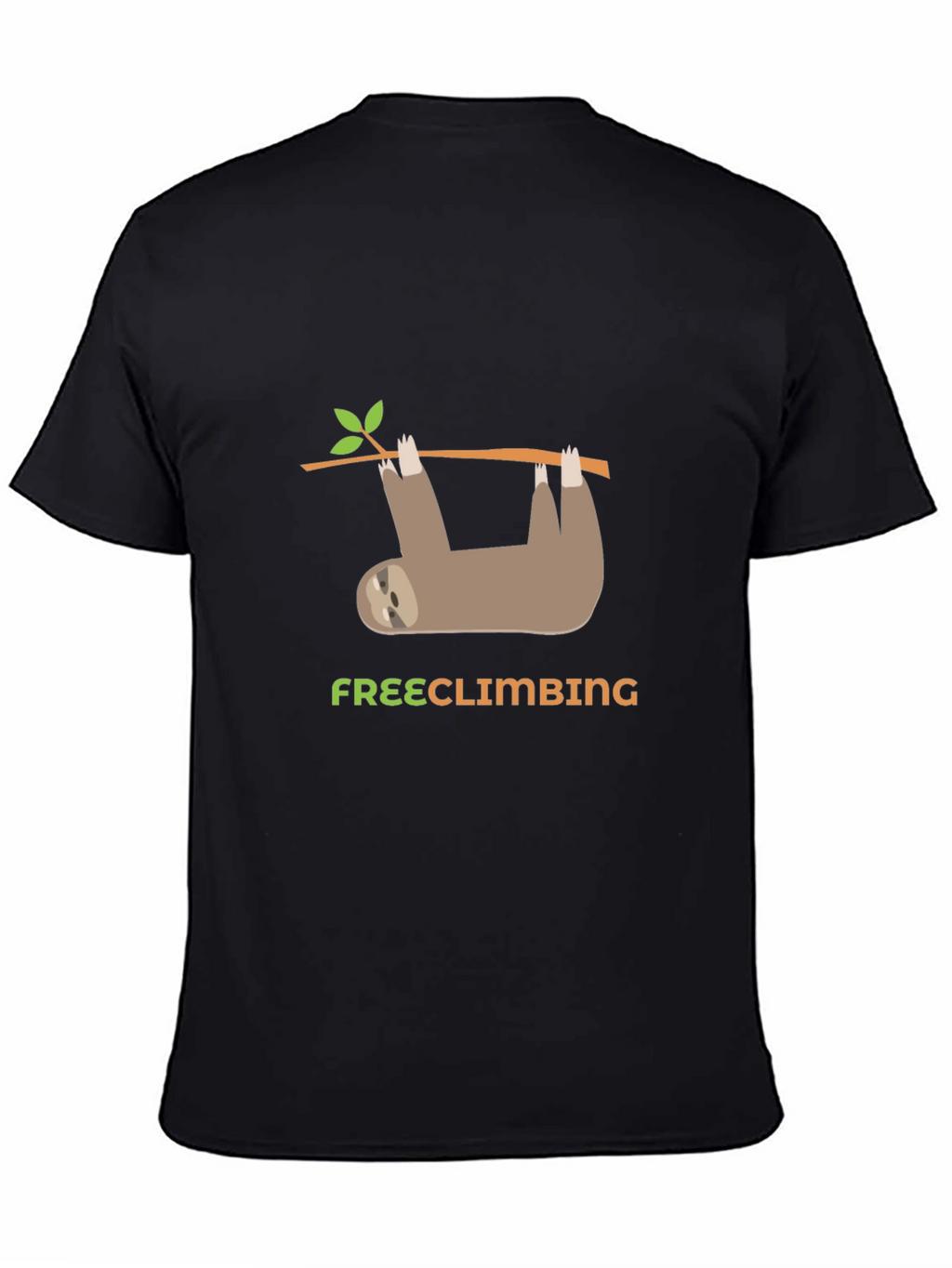 Sloth Free Climbing Graphic T-Shirt