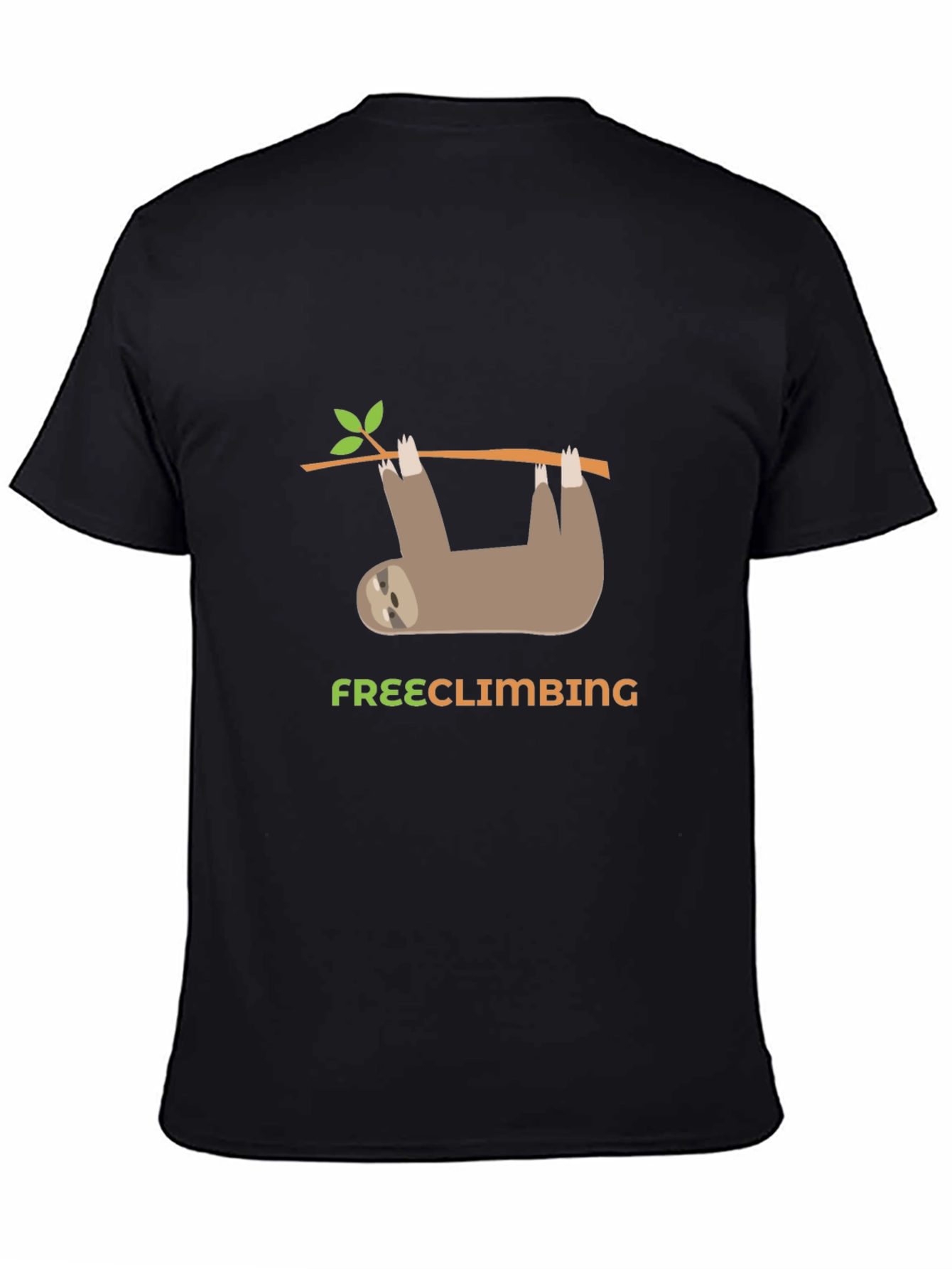 Sloth Free Climbing Graphic T-Shirt
