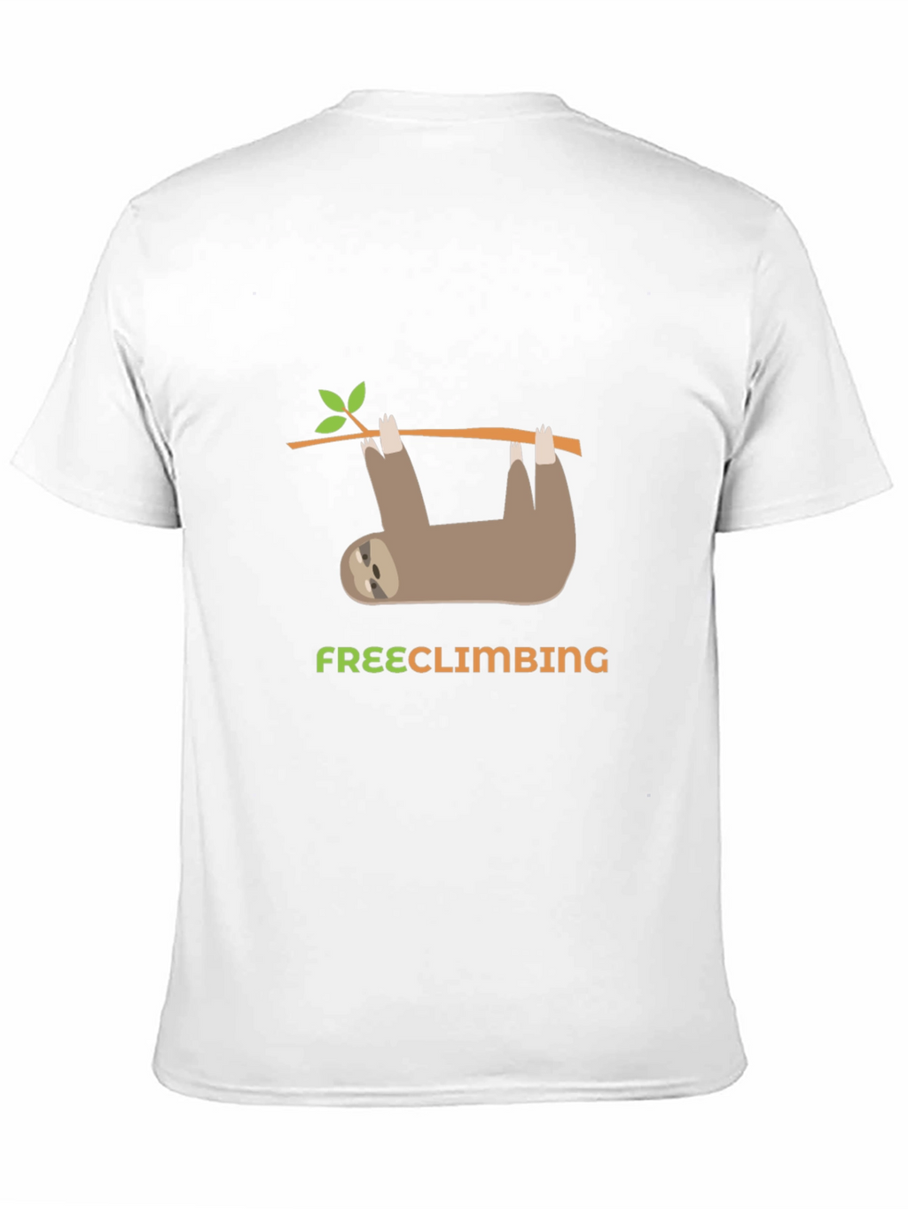Sloth Free Climbing Graphic T-Shirt