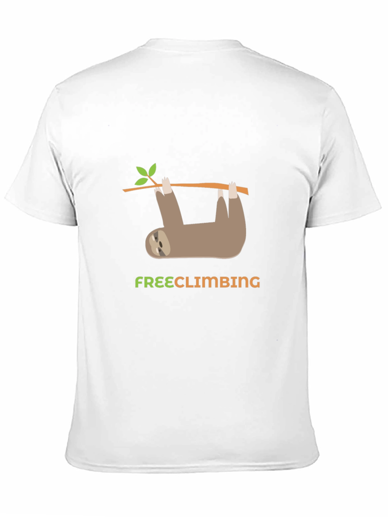 Sloth Free Climbing Graphic T-Shirt