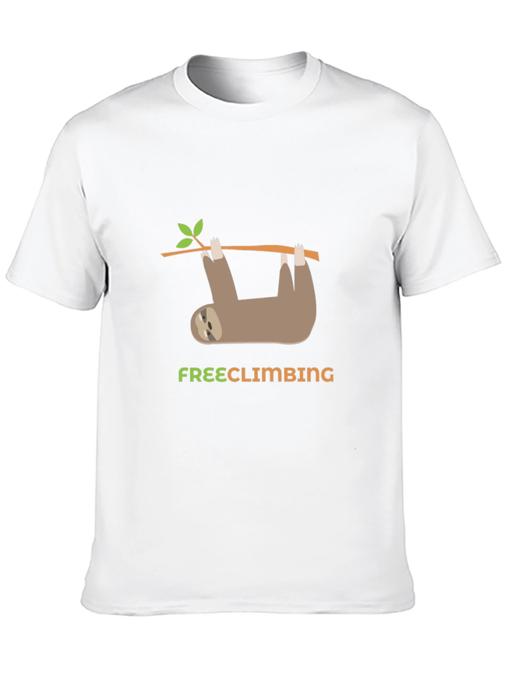 Sloth Free Climbing Graphic T-Shirt