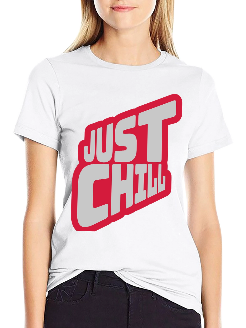 Just Chill Graphic Tee - Relaxed Style