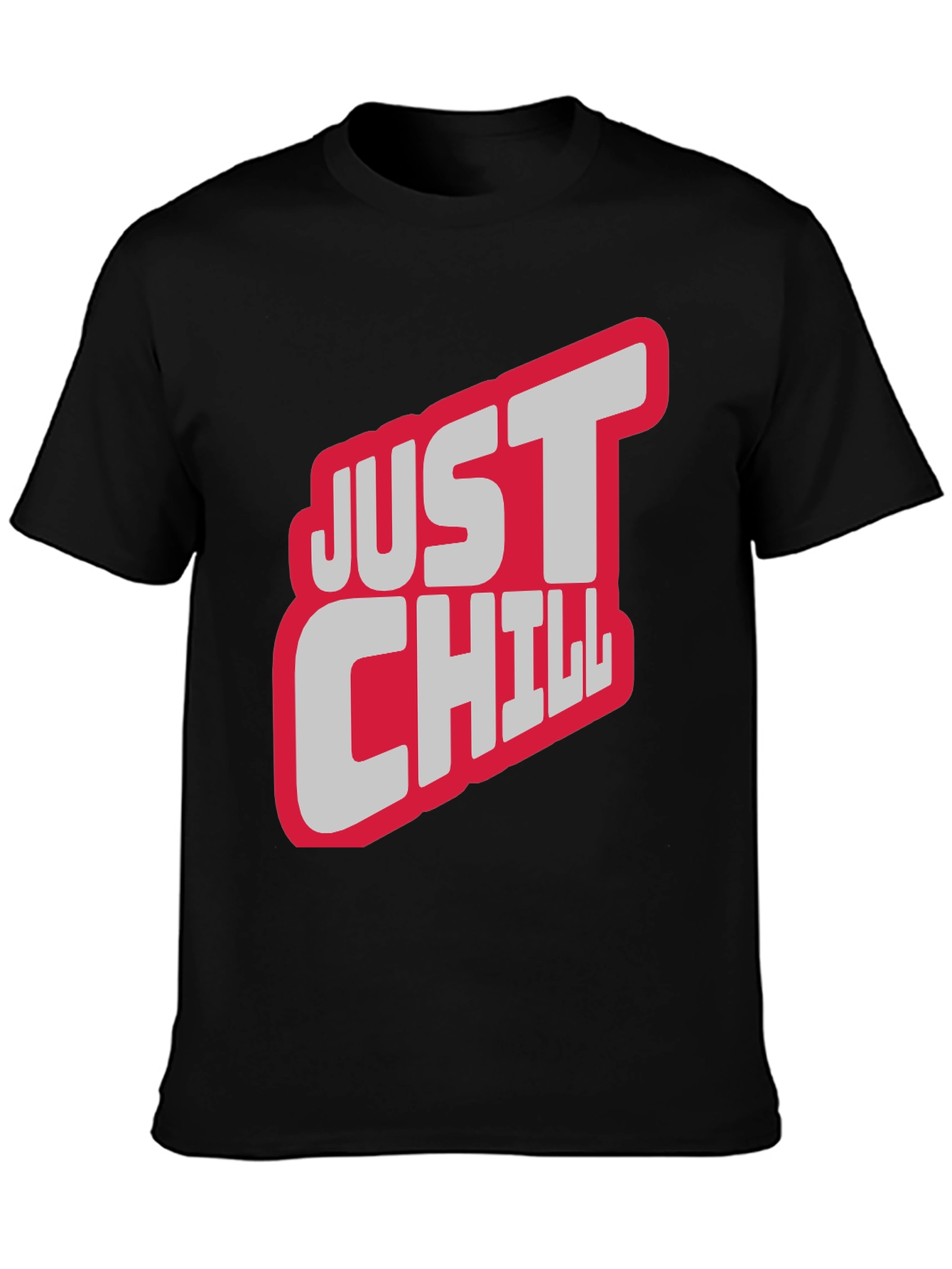 Just Chill Graphic Tee - Relaxed Style