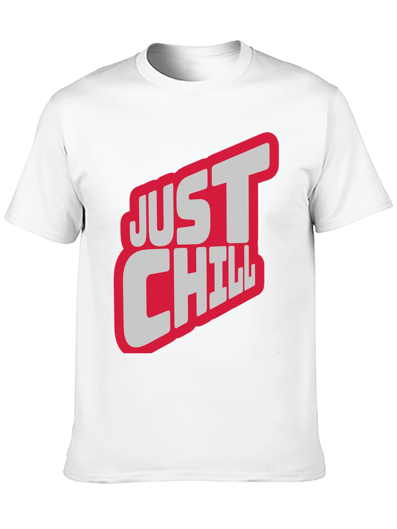 Just Chill Graphic Tee - Relaxed Style
