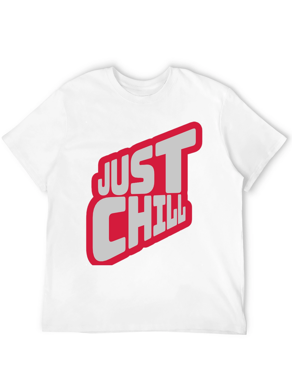 Just Chill Graphic Tee - Relaxed Style