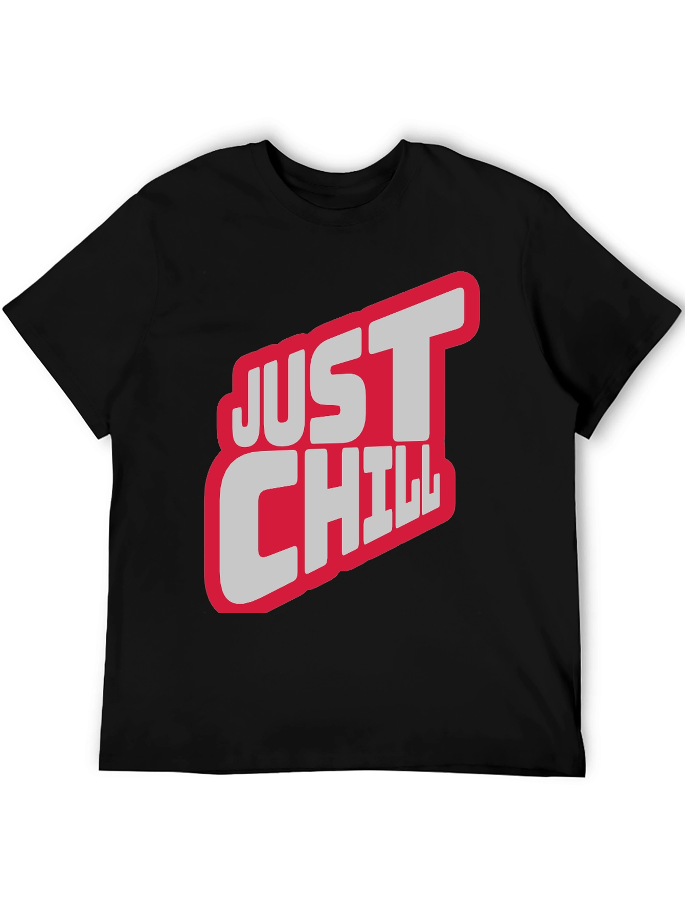 Just Chill Graphic Tee - Relaxed Style