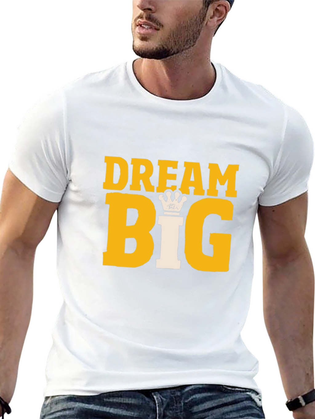 Dream Big Graphic T-Shirt - Black