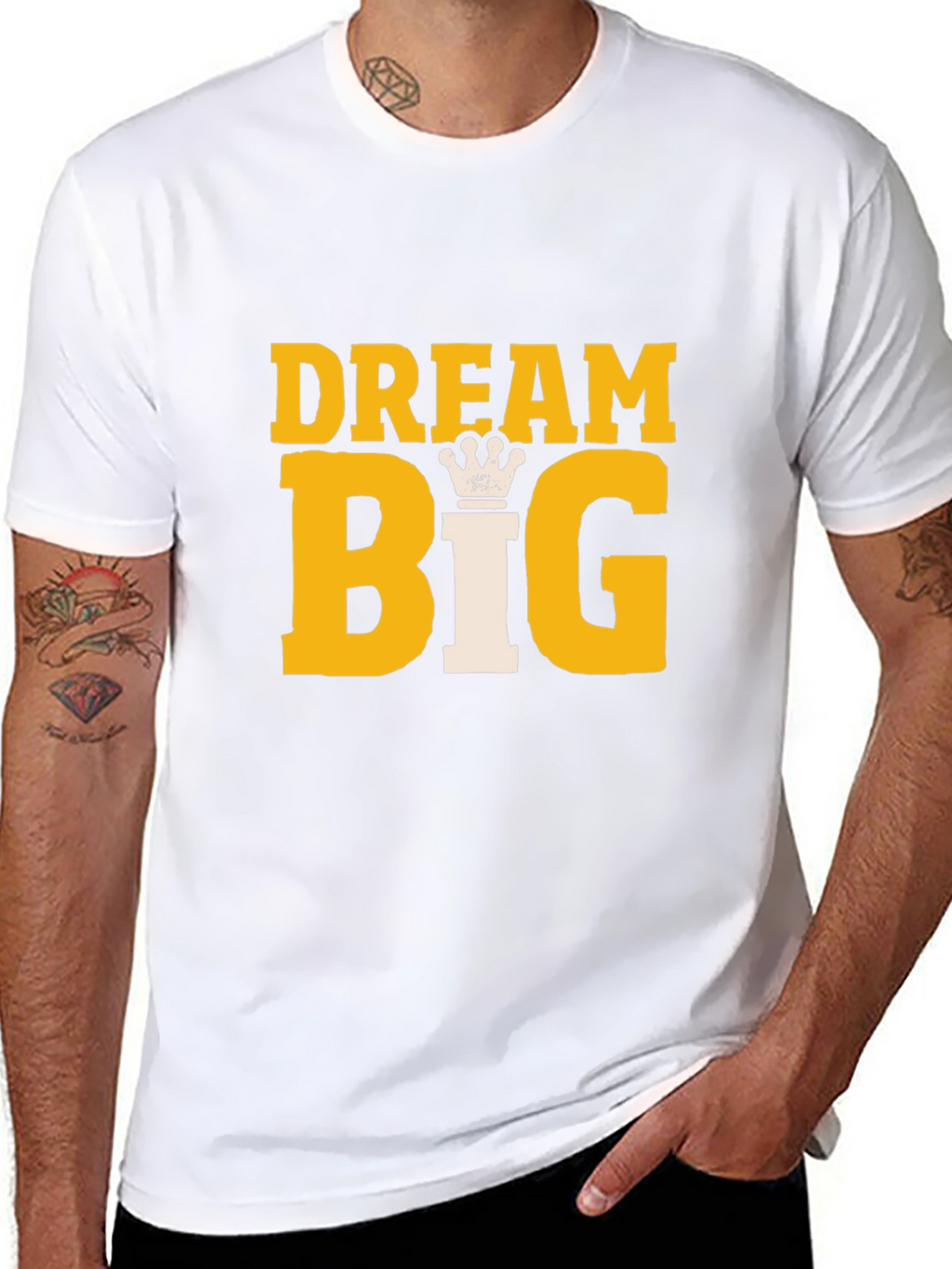 Dream Big Graphic T-Shirt - Black