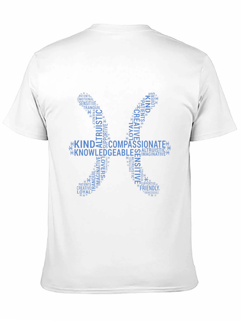 Pisces Zodiac Qualities Black T-Shirt