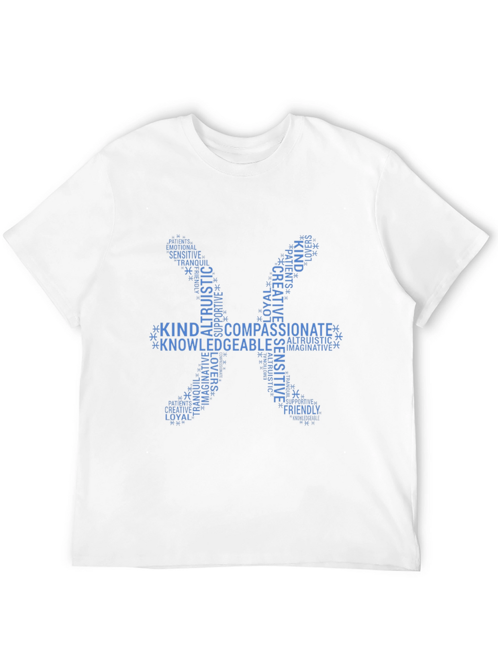 Pisces Zodiac Qualities Black T-Shirt