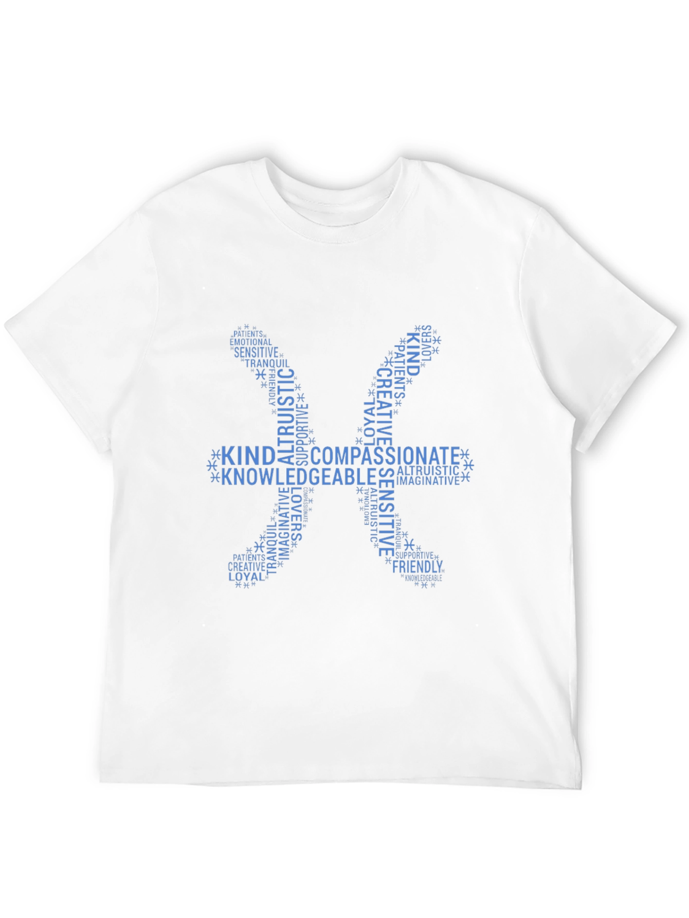 Pisces Zodiac Qualities Black T-Shirt