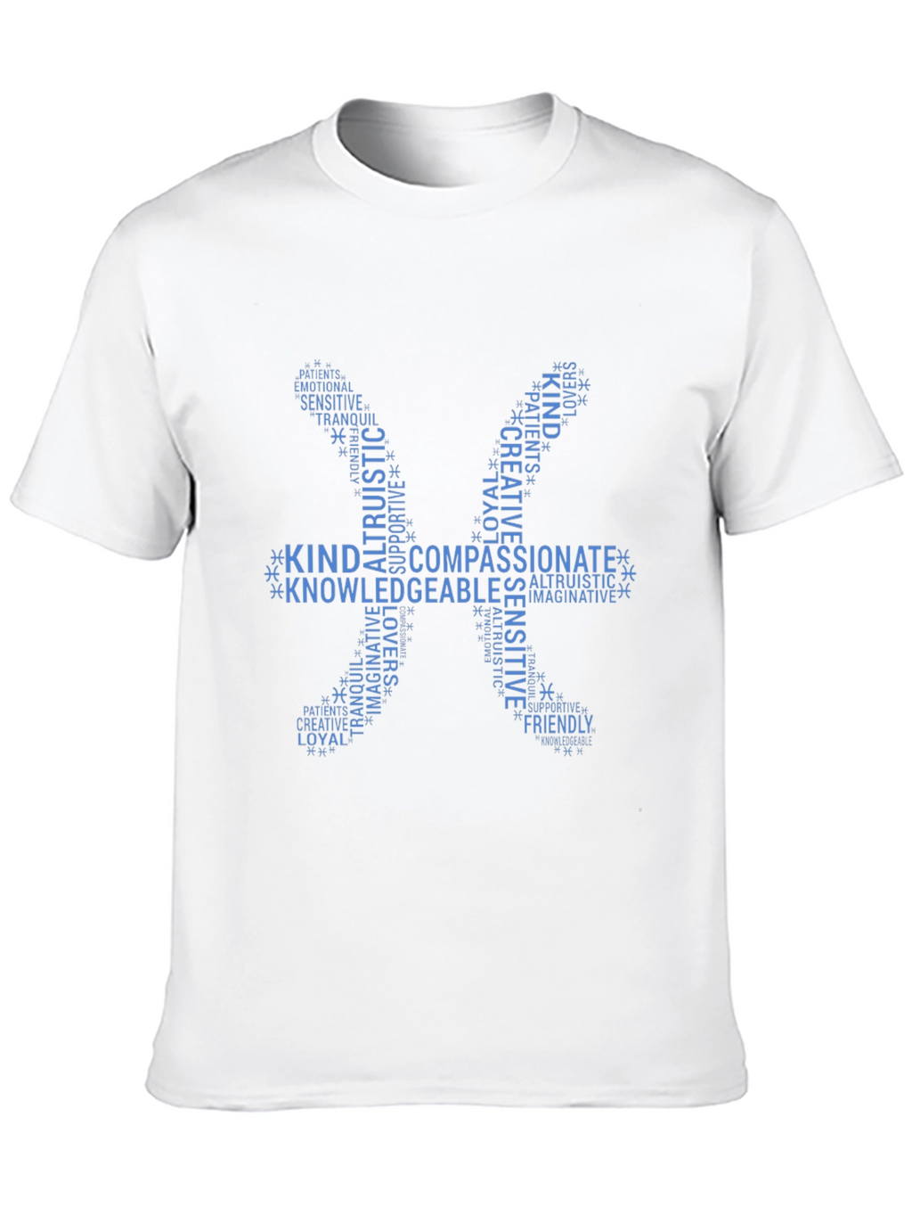 Pisces Zodiac Qualities Black T-Shirt