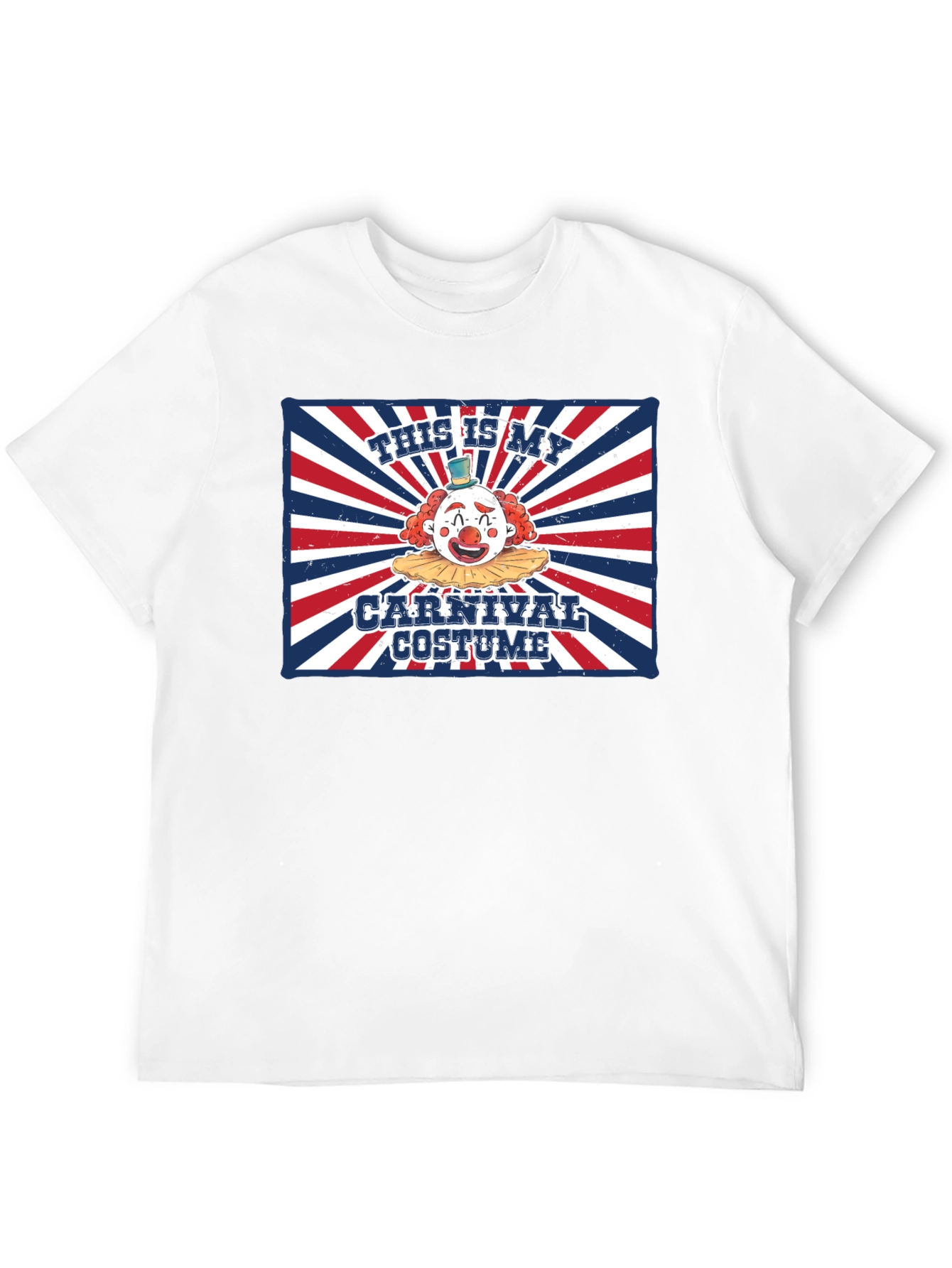 Carnival Costume Clown Graphic Tee
