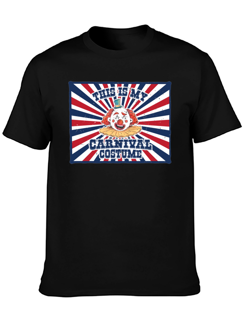 Carnival Costume Clown Graphic Tee