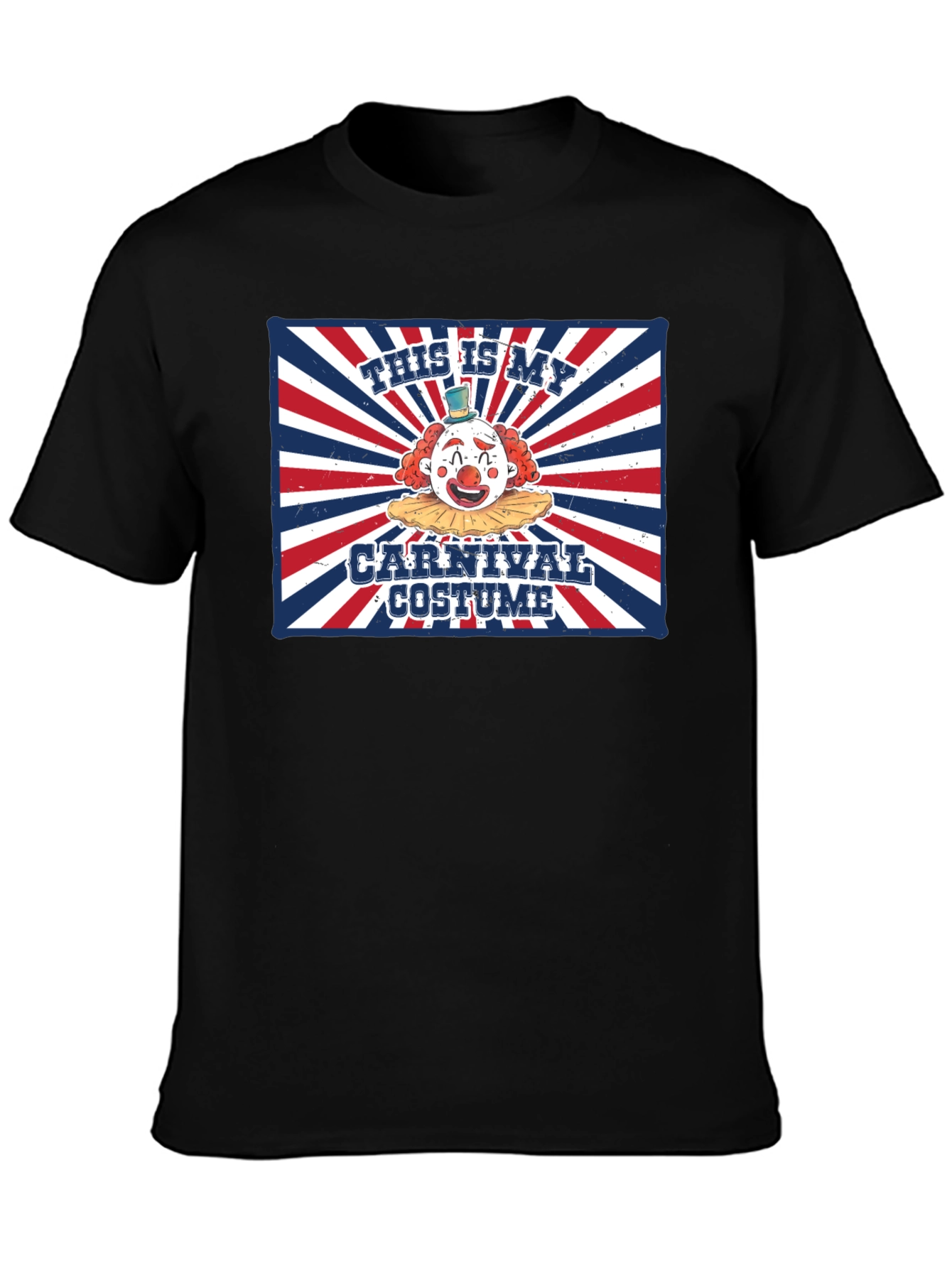 Carnival Costume Clown Graphic Tee