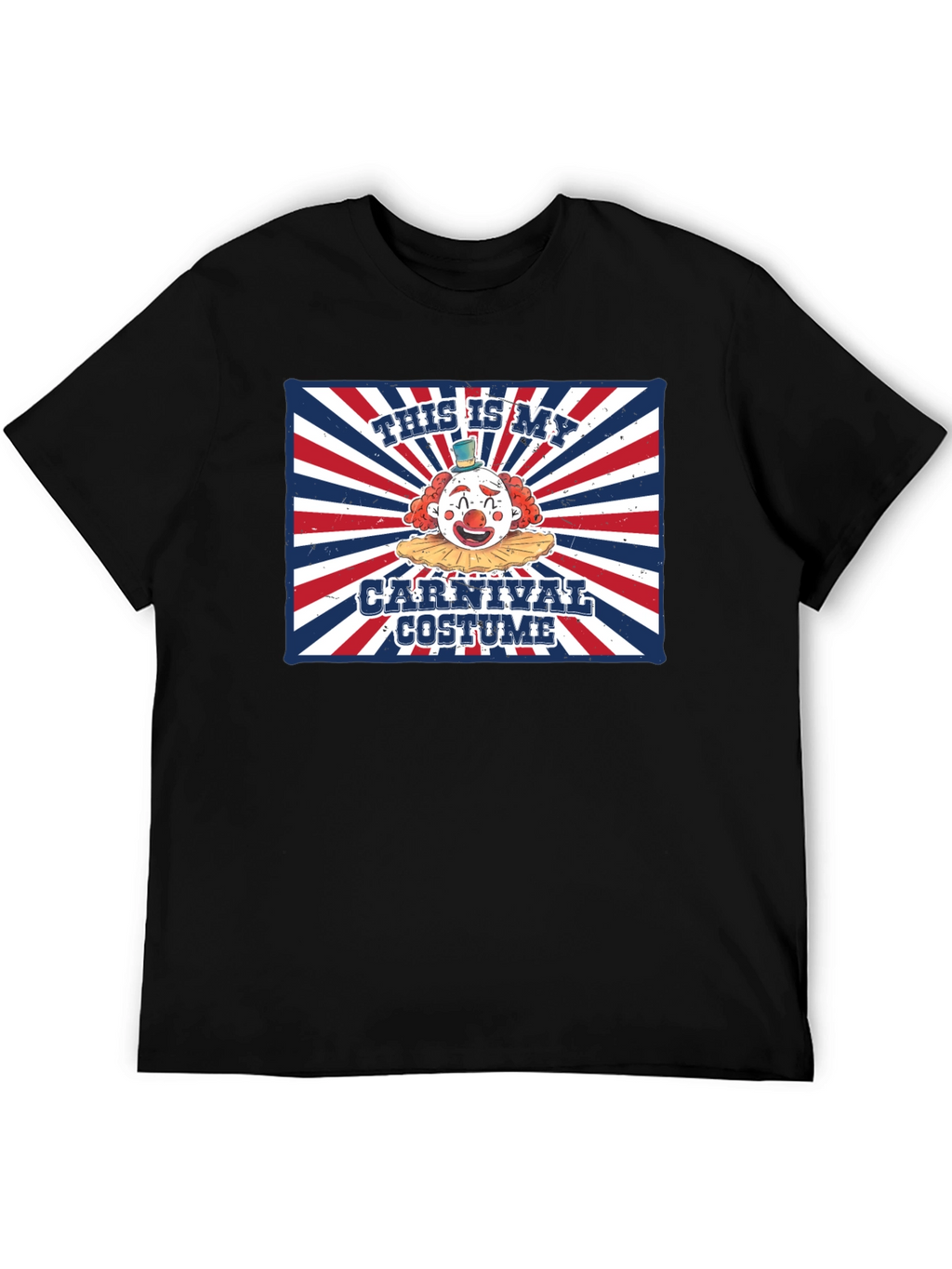 Carnival Costume Clown Graphic Tee