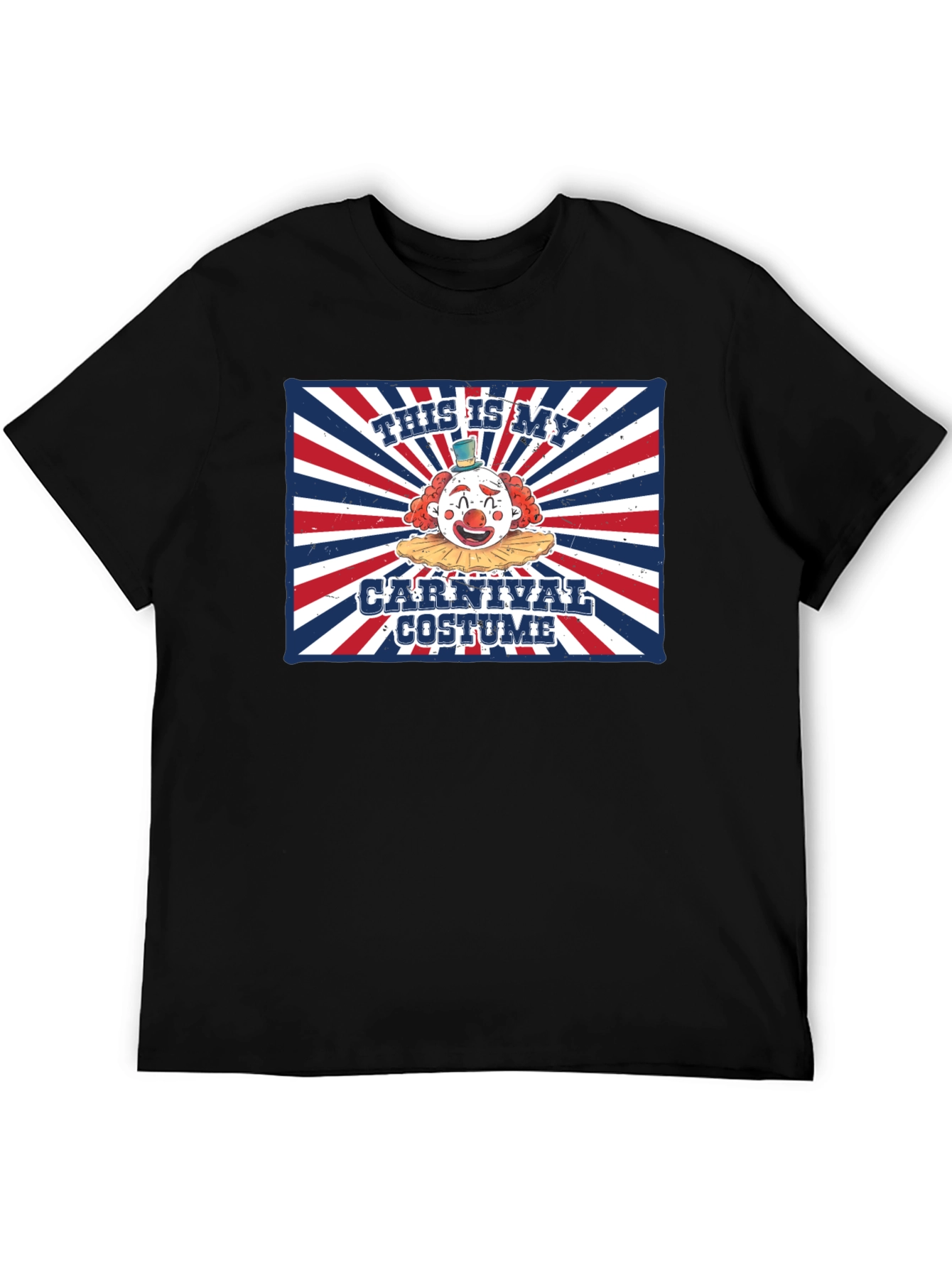 Carnival Costume Clown Graphic Tee