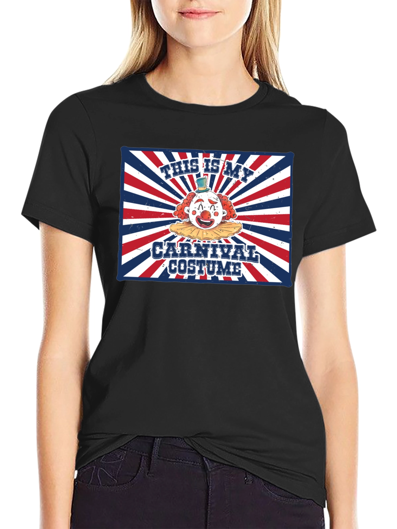 Carnival Costume Clown Graphic Tee