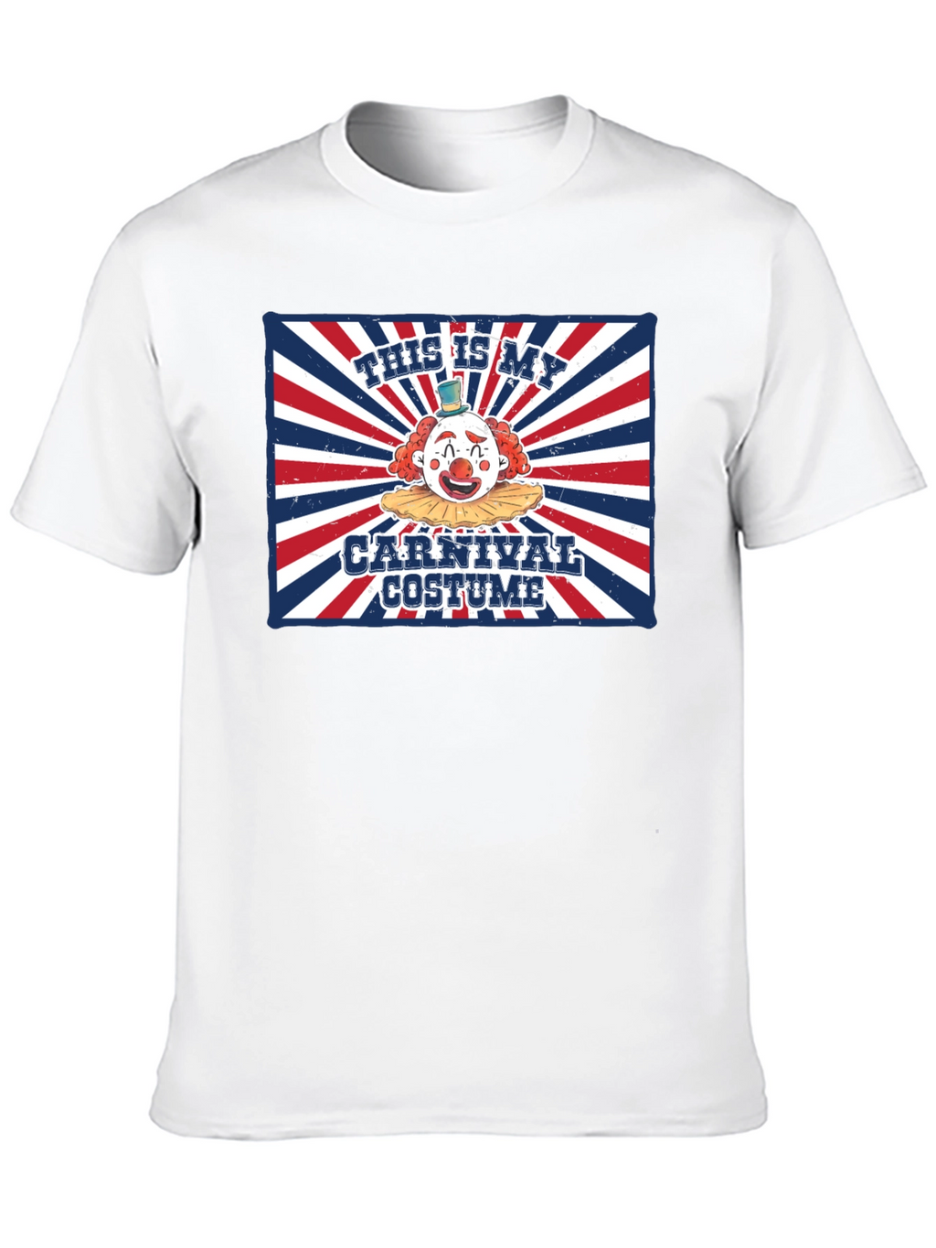 Carnival Costume Clown Graphic Tee