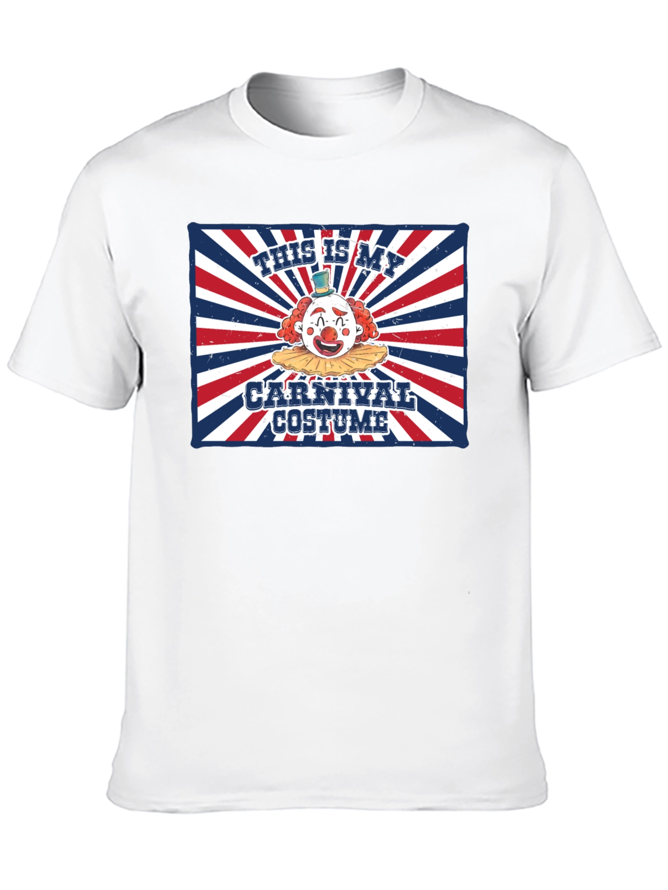 Carnival Costume Clown Graphic Tee