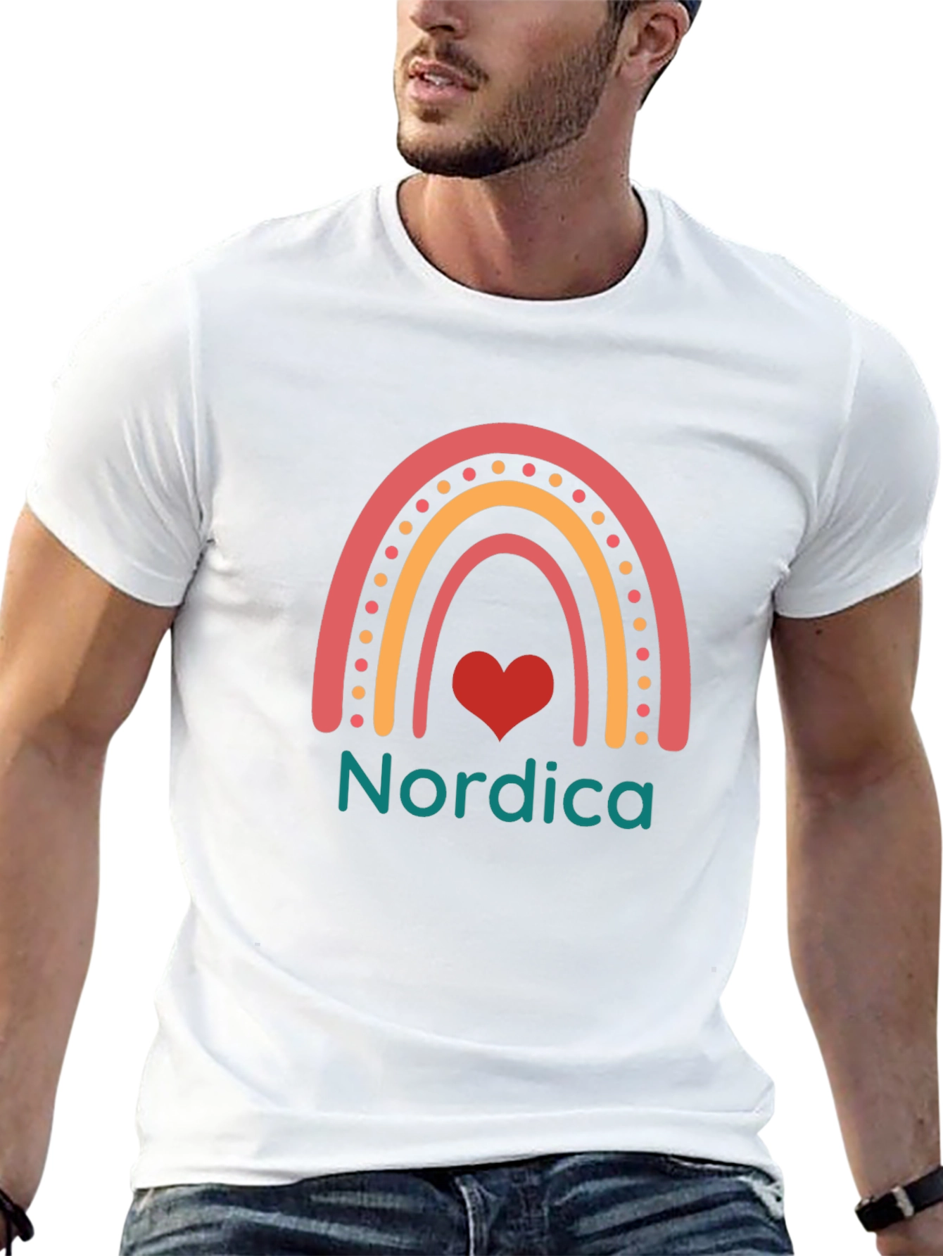 Nordica Rainbow Heart T-Shirt
