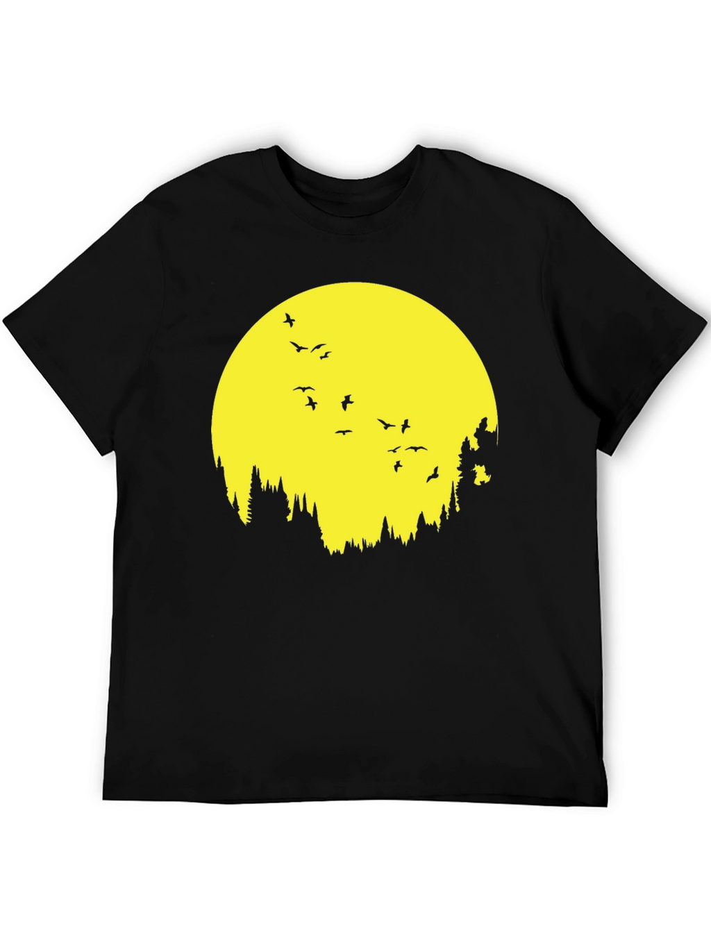 Nature Moon Bird T-Shirt