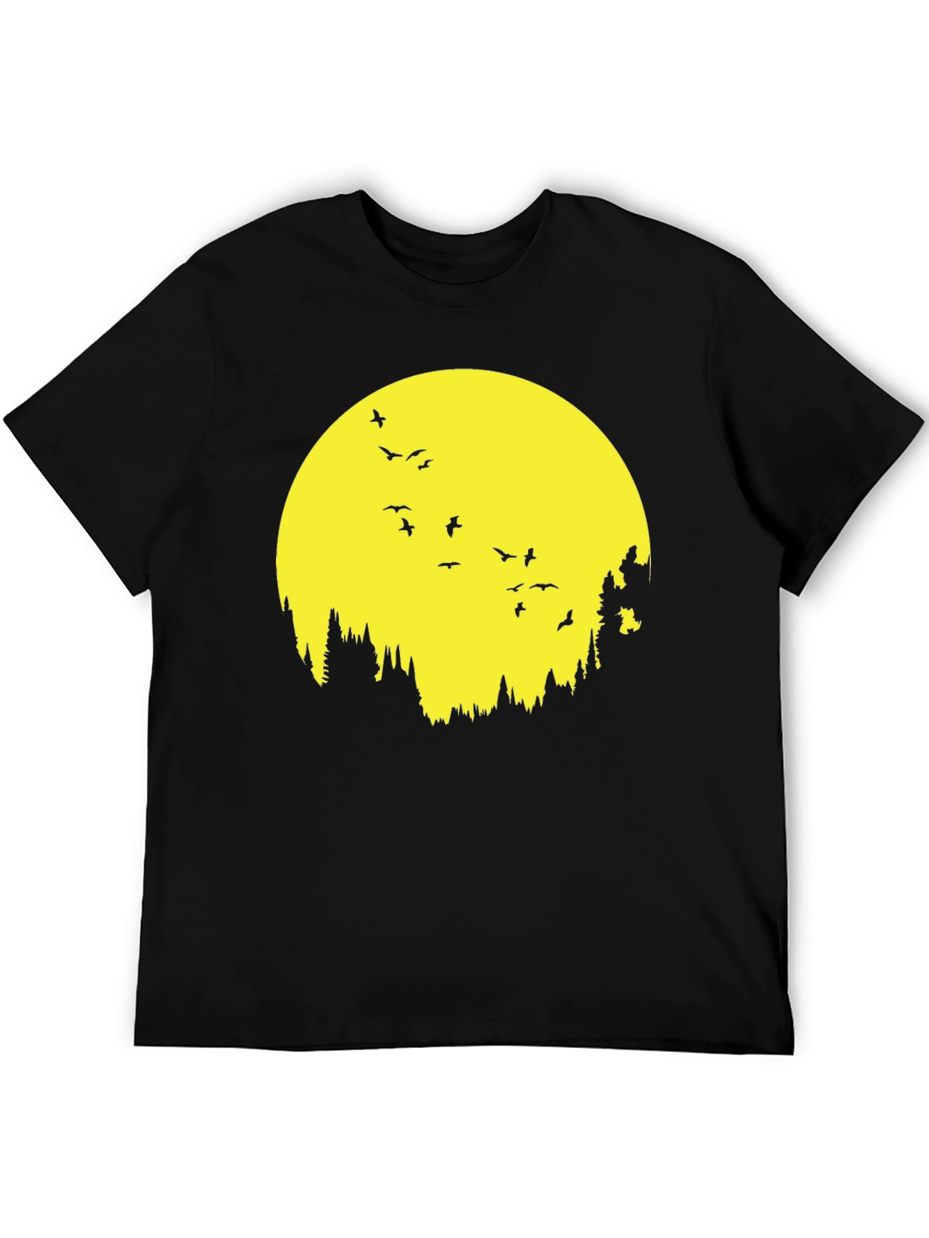 Nature Moon Bird T-Shirt