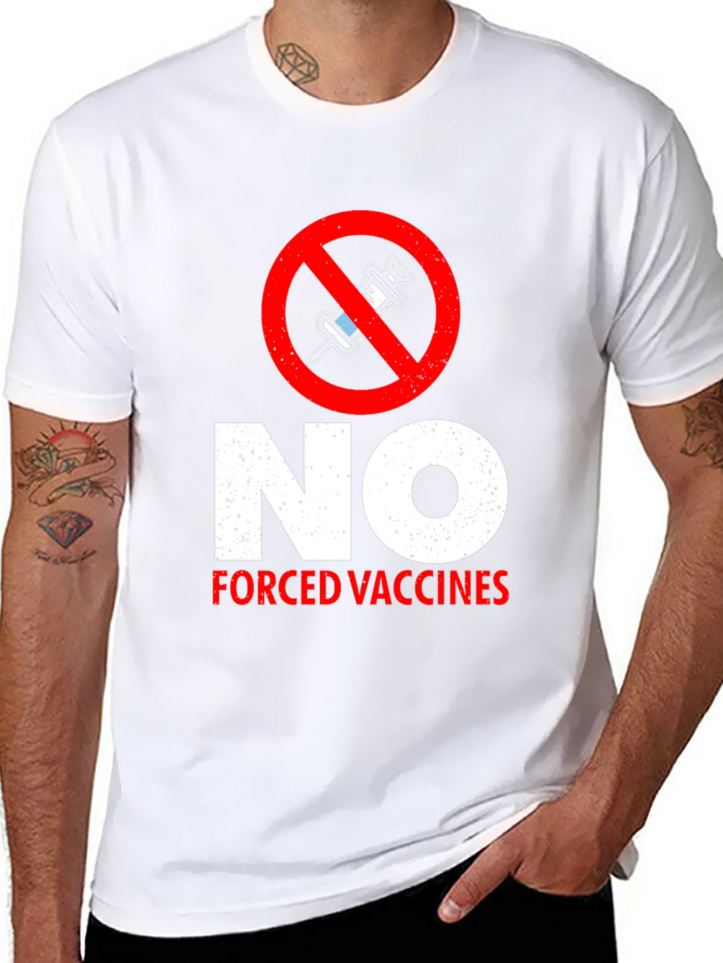 No Forced Vaccines T-Shirt