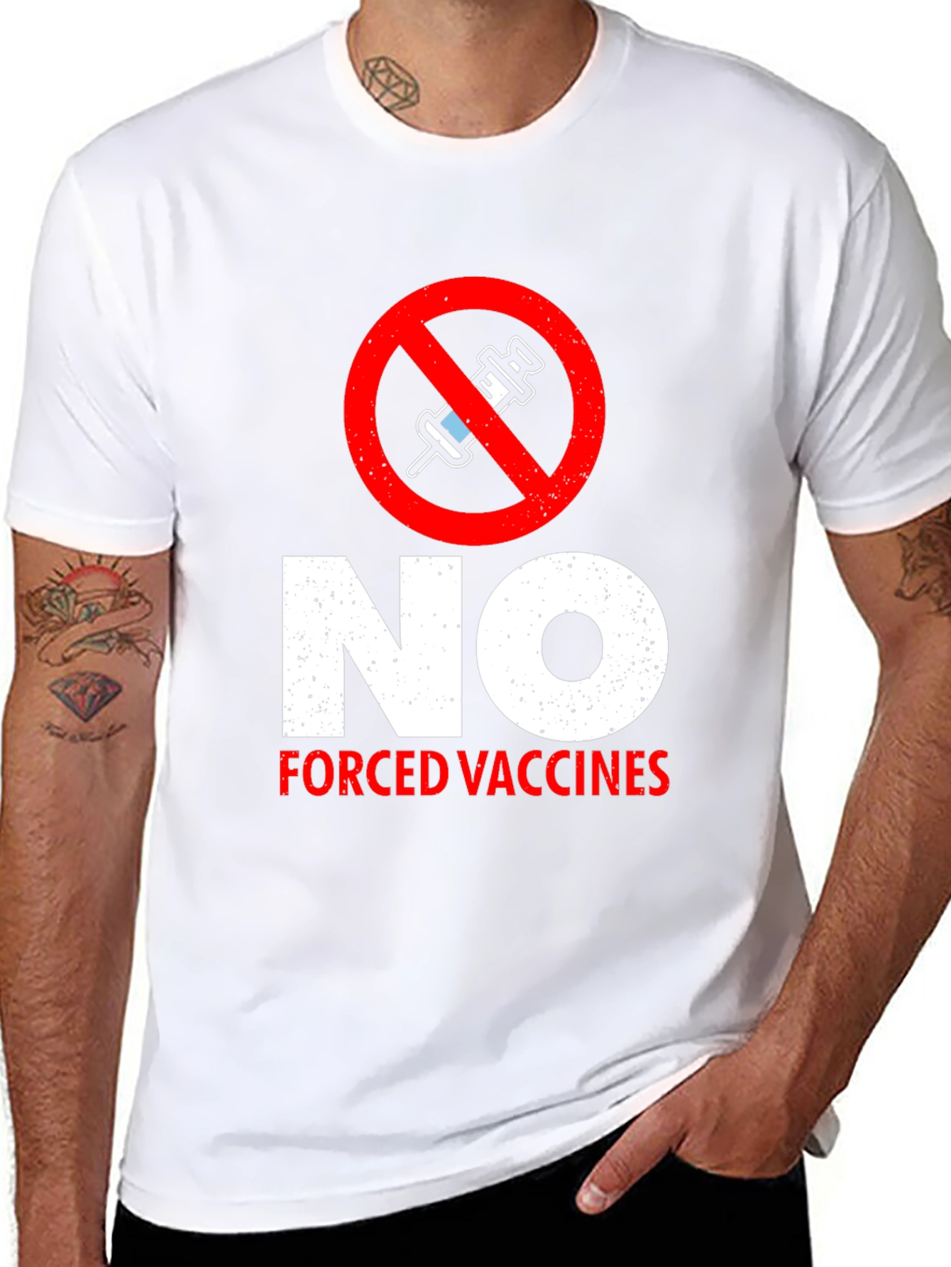 No Forced Vaccines T-Shirt