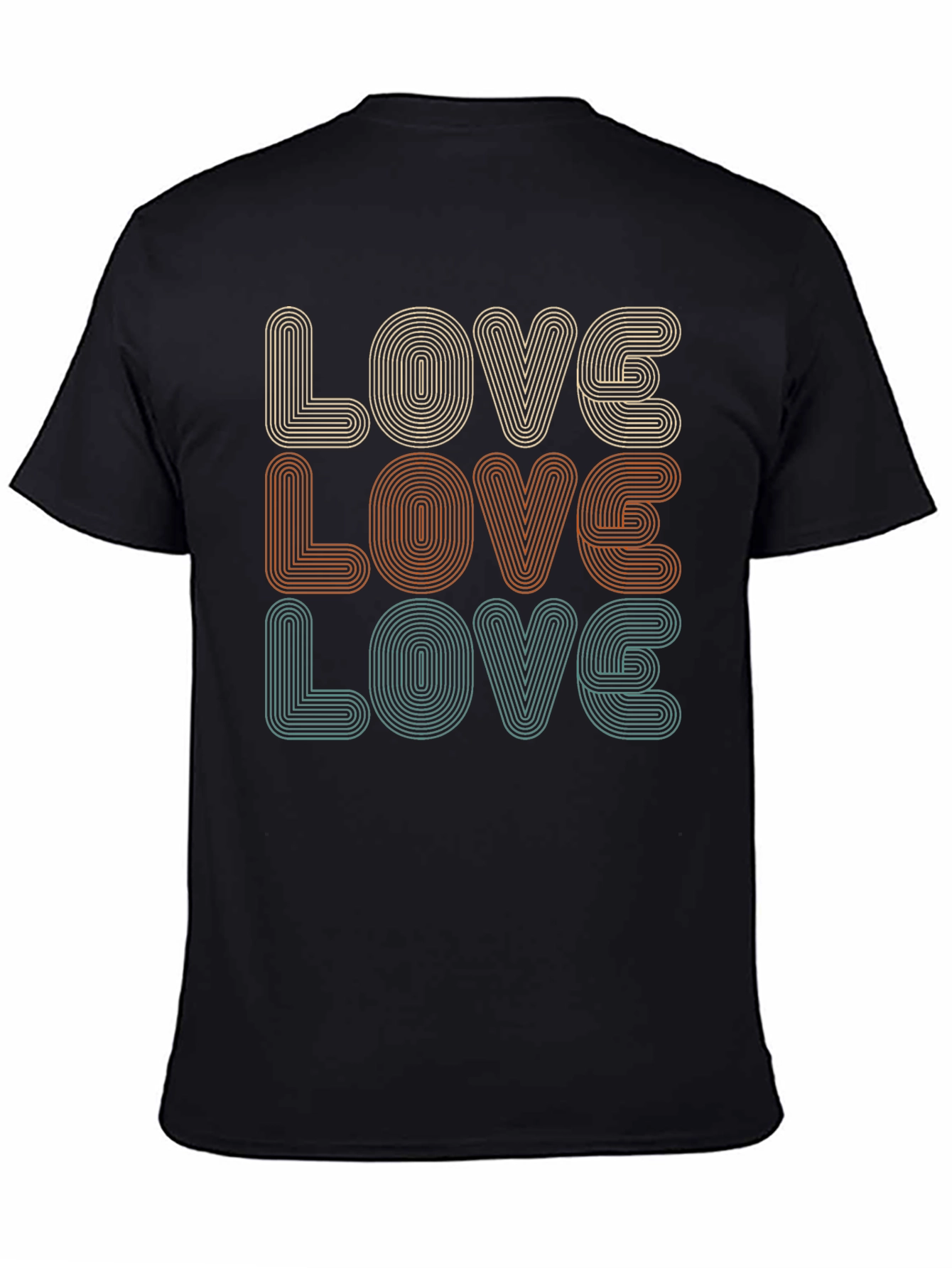 Retro LOVE T-Shirt - Vintage Style Graphic Tee