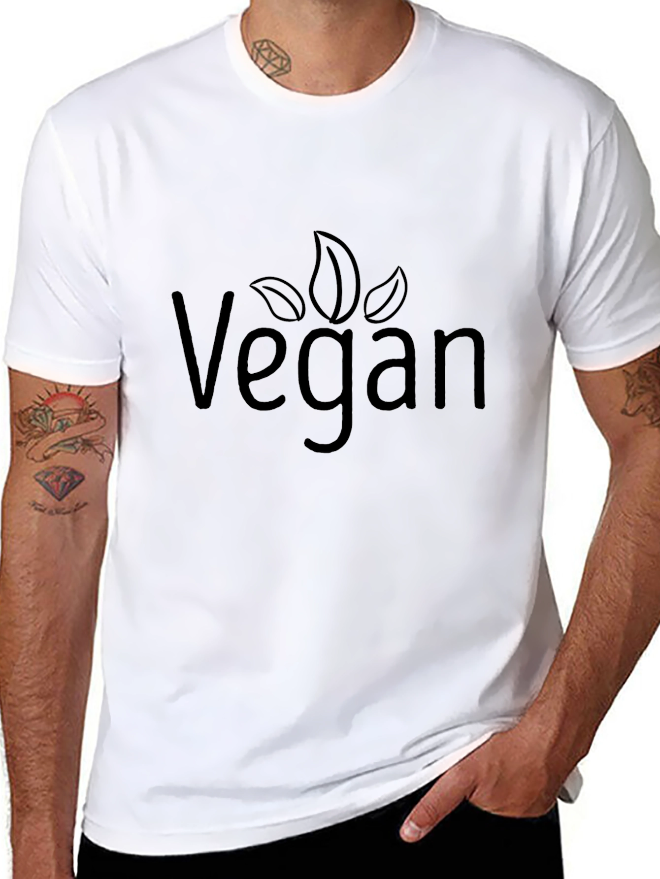 Vegan Graphic Tee - Plant-Based Lifestyle