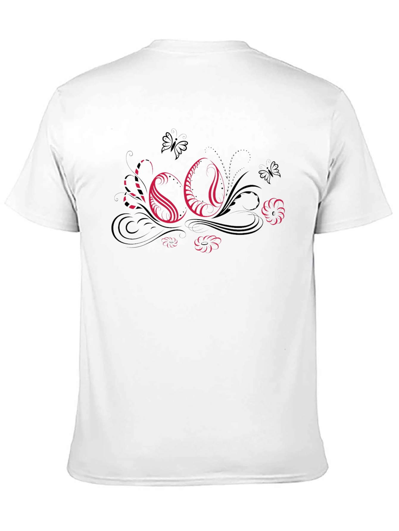 Elegant 60th Celebration Black T-Shirt